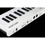 Arturia KeyStep 32-Key MIDI Controller and Sequencer Keyboard, White