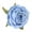 Light Blue, variant on ZFSBZBS 1Pc Single Rose Flower Rose Flower Head Flower Artificial Flower Wedding Hall High End Corsage Hairpin Flower Headpiece,Blue,Snow Mountain Rose Head