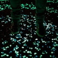 thumbnail image 4 of 100Pcs Glow In The Dark Artificial Luminous Pebbles Stone Aquarium Fish Tank Decoration Accessories White Pebbles, 4 of 9