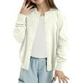 thumbnail image 3 of Kiijoy Toddler Girls Casual Cardigan Sweater Solid Color Soft Knitted Coat, Sizes 2-3, 3 of 4