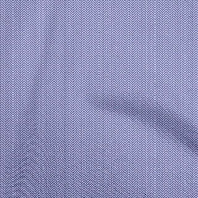 oneOone Viscose Jersey Medium Blue Fabric Chevron Sewing Material Print Fabric By The Yard 60 Inch Wide