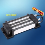 PTC Heaters, 200W DC 12V Electric Insulated Ceramic Thermostatic High Power PTC Heating Element