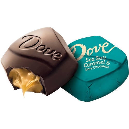 DOVE PROMISES Sea Salt and Caramel Dark Chocolate Candy Bag, 7.94 oz by MARS, INC.