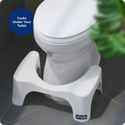 Squatty Potty Simple Non-Slip Bath Stool, White