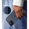 thumbnail image 6 of for iPhone 13 / 14 Case Compatible with MagSafe, Translucent Matte Shockproof Phone Case Cover - Blue, 6 of 7
