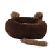 thumbnail image 5 of Cama cálida para gatos y perros con forma de orejas de animales, cojín decorativo y nido cómodo para mascotas. Café 70cm, 5 of 9