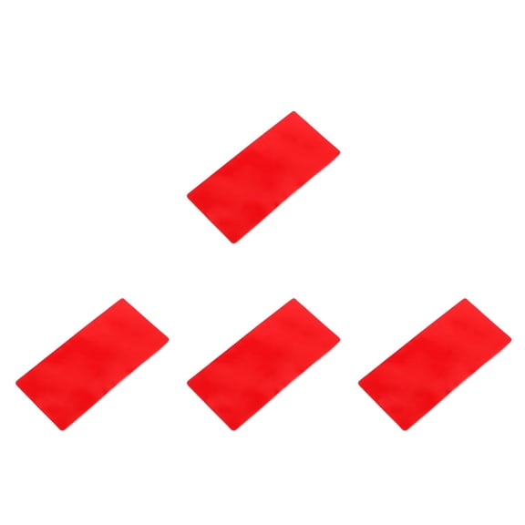 Raindrops 4pcs Car Rain Sensor Replacement Pads Silicone Wiper Stickers for Windshield Film Auto Accessories