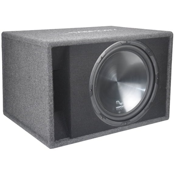 Harmony Audio HA-RS15 Car Stereo Rhythm Loaded 15" Vented 900W Sub Box Enclosure
