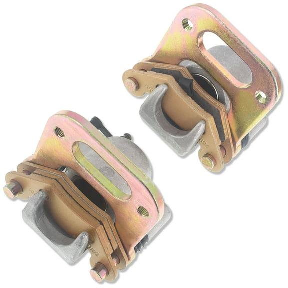 munirater Front Left Right Brake Calipers with Pads Replacement for 1995-1998 Polaris Xplorer 400 400L 500 1910309 1910310