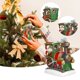 thumbnail image 4 of Colgante De Navidad, Decoración Personalizada, Tren De Papá Noel, Colgante Artesanal De Resina, Decoración De Fiesta Temática De Navidad De Invierno Cateissary HA038306-00, 4 of 6