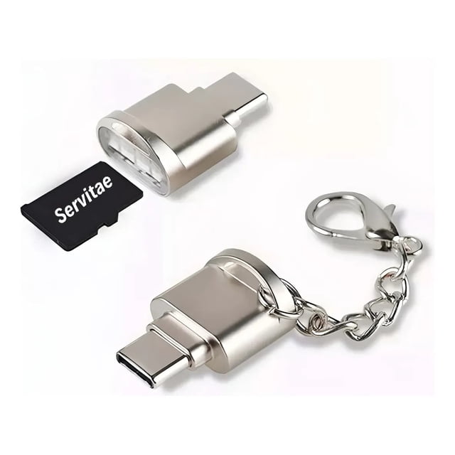 Adaptador Microsd A Usb-c Celular Tablet O Pc Servitae Otg