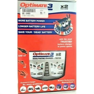 Optimate 6 SILVER Series 12V / 6A Sealed Battery Charger & Maintainer