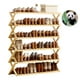 thumbnail image 1 of Zapatera Organizador de Bambú forma de x 6 Niveles para Almacenamiento de Zapatos, 1 of 8