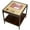 Brown, variant on Brown Chicago Blackhawks 25-Layer StadiumView Lighted End Table