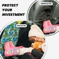 thumbnail image 3 of Goofa Hawaii Palms Pattern Car Back Seat Protector for Kids (2 Pack) ,Anti-kick Storage Mat for Car Seats,Shields from Footprints, 3 of 6