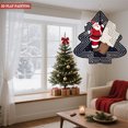 thumbnail image 2 of Metal Hanging Christmas Tree Wind Decorations - Festive Garden Spinners with Cheerful Santa Design for Yard and Garden Decor, 2 of 7