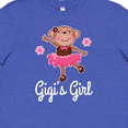 thumbnail image 4 of Inktastic Gigis Girl Ballerina Monkey Youth T-Shirt, 4 of 5