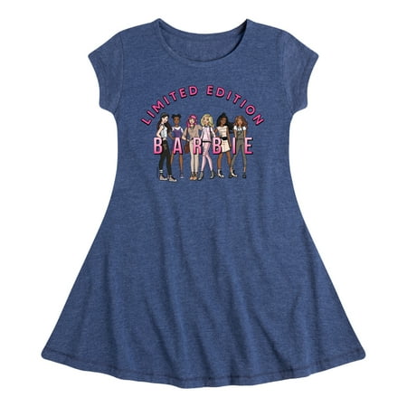 

Barbie - Limited Edition - Barbie and Friends - Toddler And Youth Girls Fit And Flare Dress