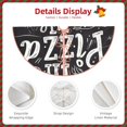 thumbnail image 3 of Fotbe In Pizza We Crust Art Pattern Christmas Tree Skirt, Tree Skirts Plush Christmas Decorations, Christmas Tree Skirts Xmas Decorations Holiday Party Decor-30", 3 of 6