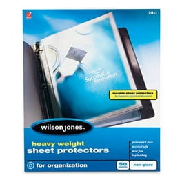 Heavyweight Top-Loading Sheet Protectors, Nonglare Finish, Letter, 50/Box Heavyweight Top-Loading Sheet Protectors, Nonglare Finish, Letter, 50/Box
