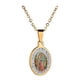 thumbnail image 2 of 6 Collares Con Colgante De María, Elegante Colgante Con Dije De María Para Mujeres Y Hombres, Dorado, 2 of 8