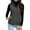 Black(1), variant on Womens Vests Padded Lightweight Sleeveless Vest Fall Winter Full Zip Outerwear Vests with Pockets