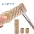 thumbnail image 3 of TOE PROTECTOR REDUCE SORENESS SEBS CLOSED SOFT TOE  FABRIC SLEEVE PROTECTORS SKIN COLOR 5PCS, 3 of 7