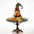 thumbnail image 2 of Halloween Decor Witch Hat Lamp, LED Halloween Night Light, Halloween Decorations Indoor, Witchy Decor for Shelf Mantel Table, Gothic Home Decoration, 2 of 11