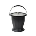 thumbnail image 2 of Serenable Potty Urinal Bottle Chamber Pot with Lid Handle Bedpan Bedside Urinal Spittoon Chamber Bucket for Adults Child Elder Children Gray, 2 of 9