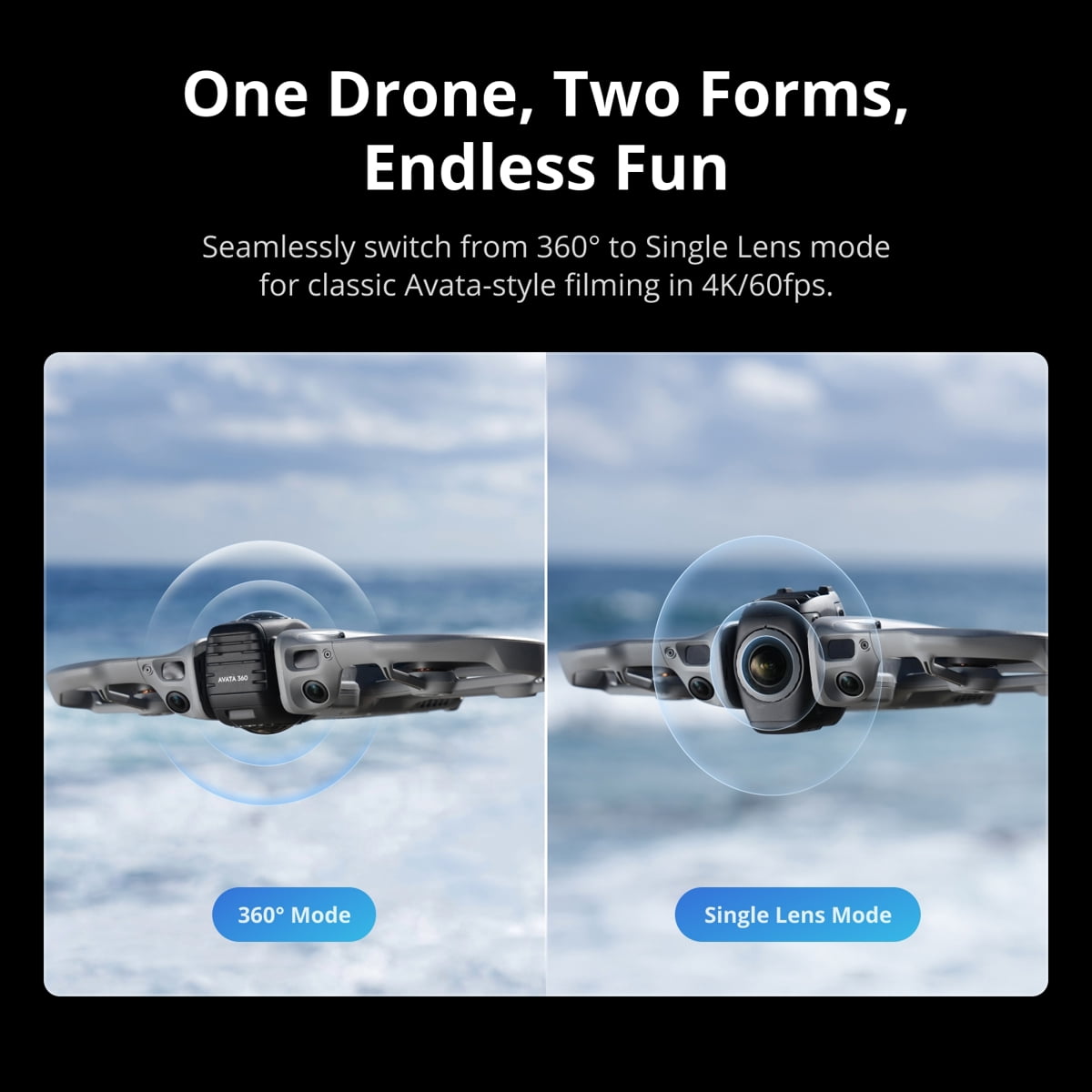 DJI Avata 360 8K Drone with RC 2 Remote Controller