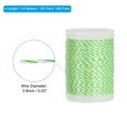 thumbnail image 2 of Archery Bow String Serving Thread 120 Yard/110M, 0.3" Dia Bowstring Thread, Cyan White, 2 of 5