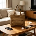 thumbnail image 7 of Lightweight Tote Bag for Women, Large Capacity Water Repellent Shoulder Bag, Big Tote for Commute Work Travel, 7 of 7
