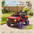 thumbnail image 6 of iYofe Ford Ford Bronco Raptor Electric Ride on Cars for Kids, 12V Powered Ride on Toys Truck with Remote Control, 4 Wheels, Spring Suspension, Red, 6 of 7