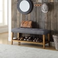 thumbnail image 2 of Acme Furniture Havenside Home Ventura Multicolor Tufted Fabric Bench, 2 of 5