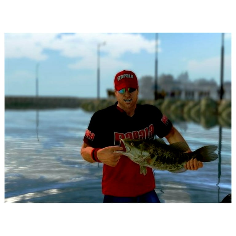 Rapala Pro Bass Fishing 2010 with Rod Peripheral - Xbox 360 Rapala Pro Bass Fishing 2010 with Rod Peripheral - Xbox 360