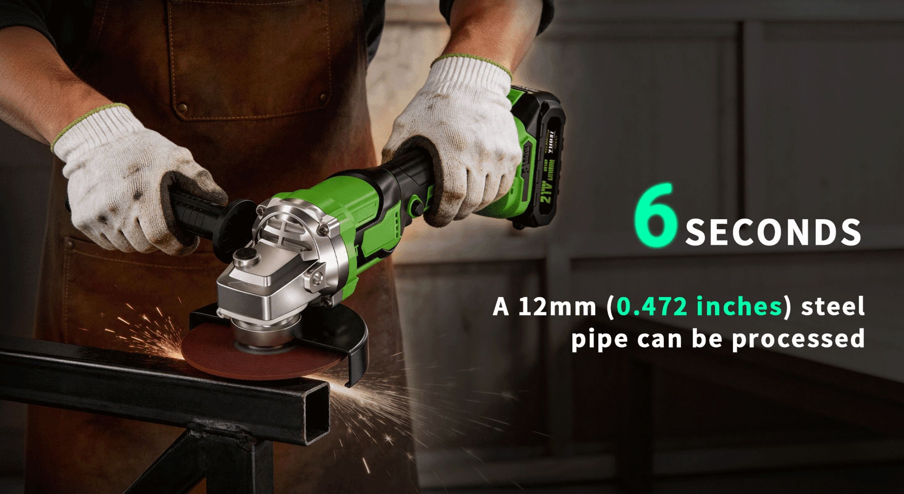 DGB This portable cordless angle grinder is designed for outdoor and on-site work, providing reliable power where traditional corded tools can’t reach. Whether you’re working at a construction site,