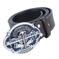 thumbnail image 4 of Cinturones de herramientas de carpintero para hombres Hombres Águila Cuero cinturo Correa Formal Banda Negocio Cinturón Hebilla - se describe marrón Magideal Cinturones de herramientas de carpintero para hombres, 4 of 4