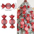 thumbnail image 3 of 4/14pcs Christmas Hanging Candy Ball Candy Cane Pendant Red White Candy Lollipop Christmas Tree Decor Home New Year Navidad 2023, 3 of 5