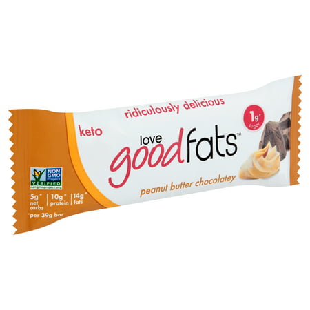 Love Good Fats Peanut Butter Chocolatey Snack Bar 1.38 oz