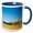Blue/White, variant on 3drose, Cyprus, Karpas Peninsula, Ayios Thyrsos Church - Eu12 Apa0054 - Aldo Pavan, 11oz Magic Transforming Mug