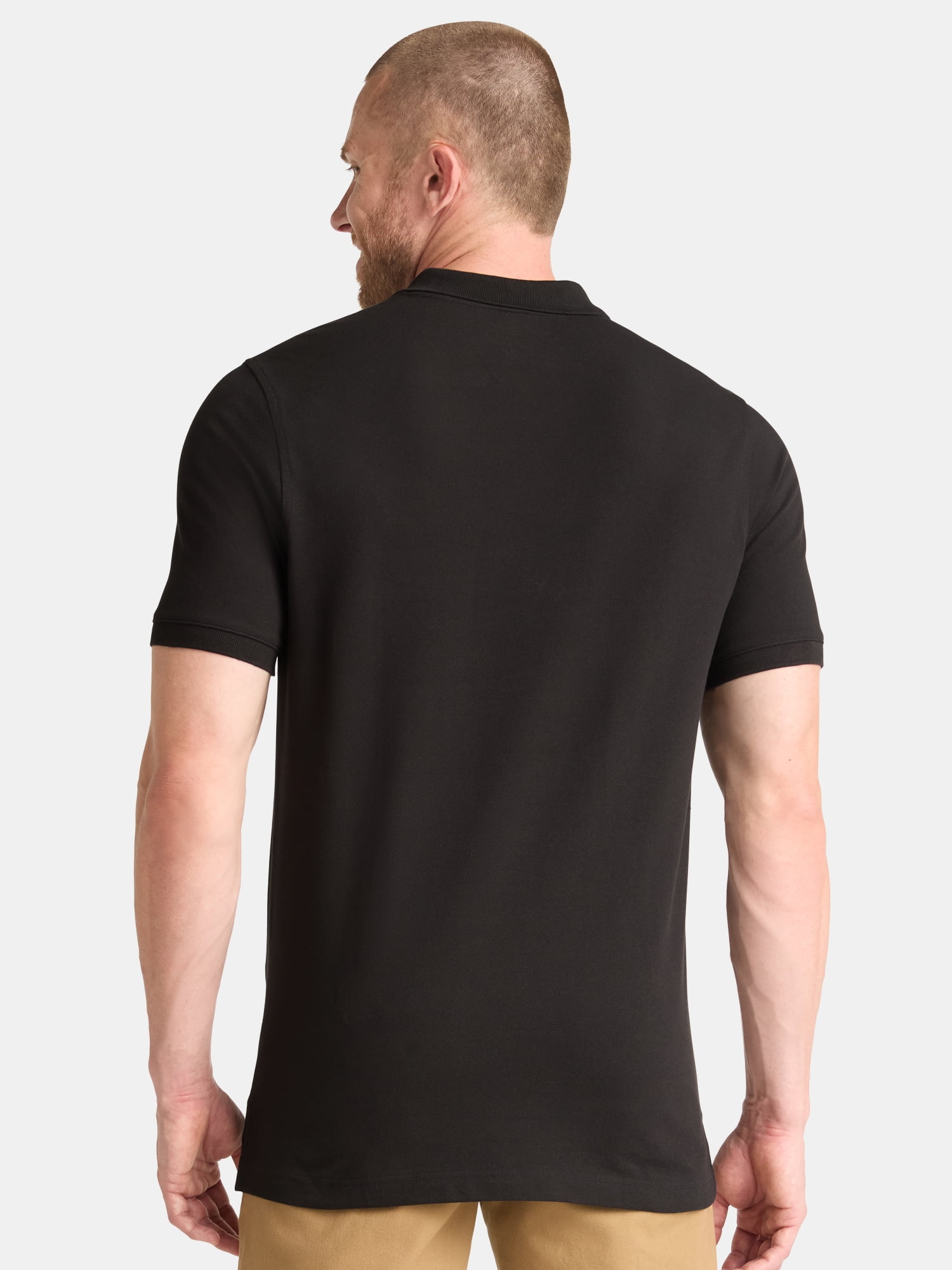 George Men’s and Big Men’s Pique Polo Shirt, Sizes S-3XL