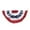 #A24-1 Pcs 1.5x3 FT, variant on 6 PCS USA Patriotic Pleated Fan Flag - 1.5 x 3 Ft American US Flag Bunting Banner Patriotic Bunting Flag Stars and Stripes Flag Bunting for Memorial Day The 4th of July and Labour Day