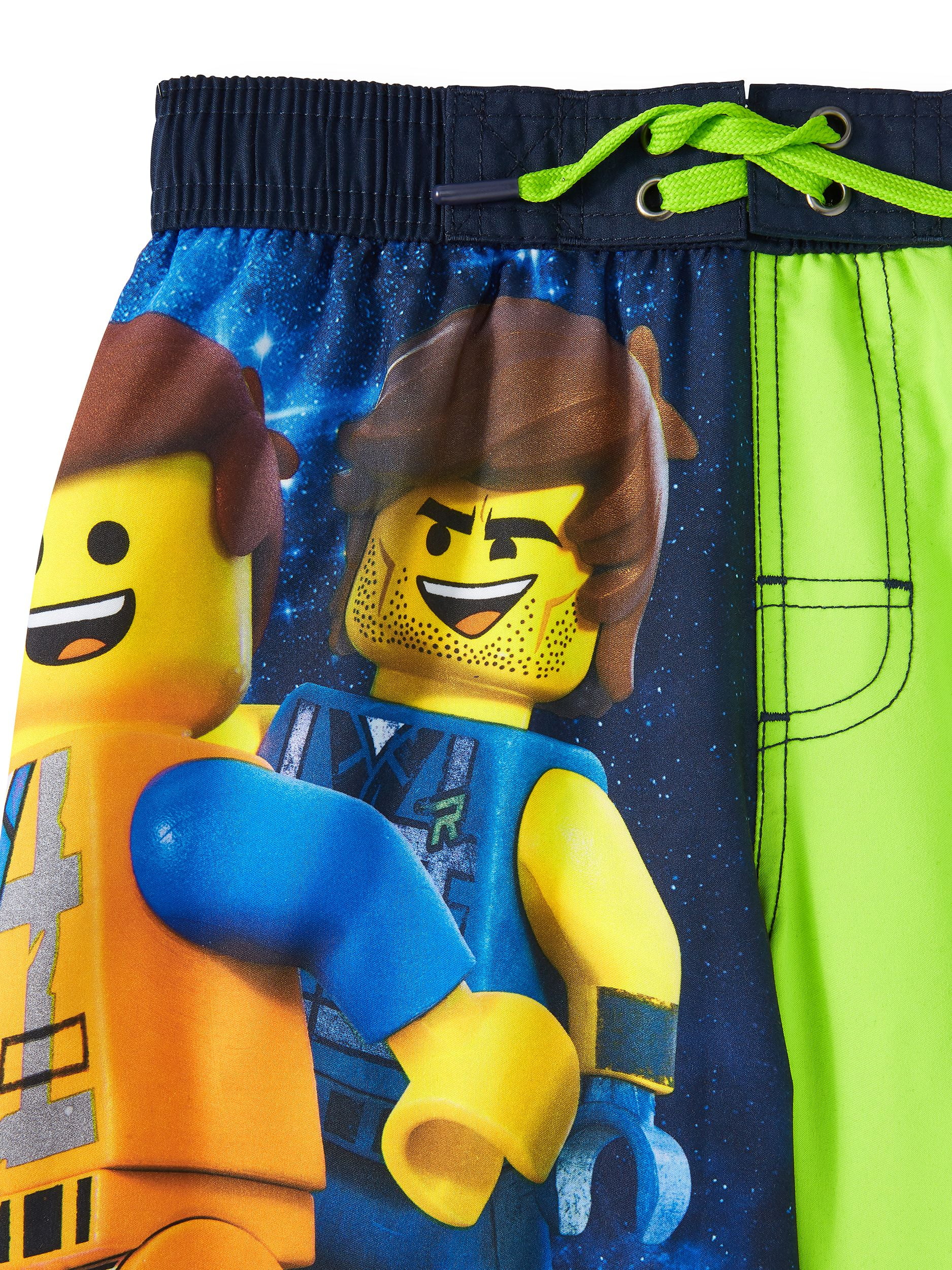 lego movie 2 swim trunks