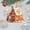 C, variant on Winter Snow House Christmas Tree Decorations - Snow Scene House Acrylic Flat Printed Hanging Ornaments, for Home Party, Car Rearview Christmas Decor(Cute Style)