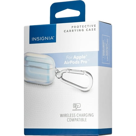 Insignia™ - Case for Apple AirPods Pro - Translucent Iridescent
