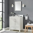 thumbnail image 5 of Ove Decors Kansas 30 W x 19" D Freestanding Bathroom Vanity with Sink, Pure White, 5 of 27