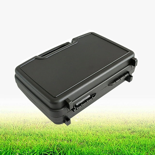 HEALEEP Repair Tool Box Black Storage Tool Box For DIY Projects 1Set