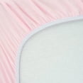 thumbnail image 2 of SheetWorld Fitted Pack N Play Playard Sheet Compatible with Century Play On Square Playard 38 x 38 inches, 100% Cotton Jersey, Hypoallergenic, Baby Pink, 2 of 6