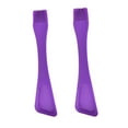 thumbnail image 1 of 2pcs Kitchen Gadget Dual Head Cake Spatula Silicone Oil Brush Baking Tool for Home (Purple), 1 of 8