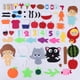 thumbnail image 5 of Libro Montessori De Fieltro Interactivo, Juguete Para Niños Pequeños, Juguete De Viaje, Tela Lavable, Libro Ocupado, Juguete Educativo, Aprendizaje Temprano En Edad Preescolar Muyoka Hogar, 5 of 6